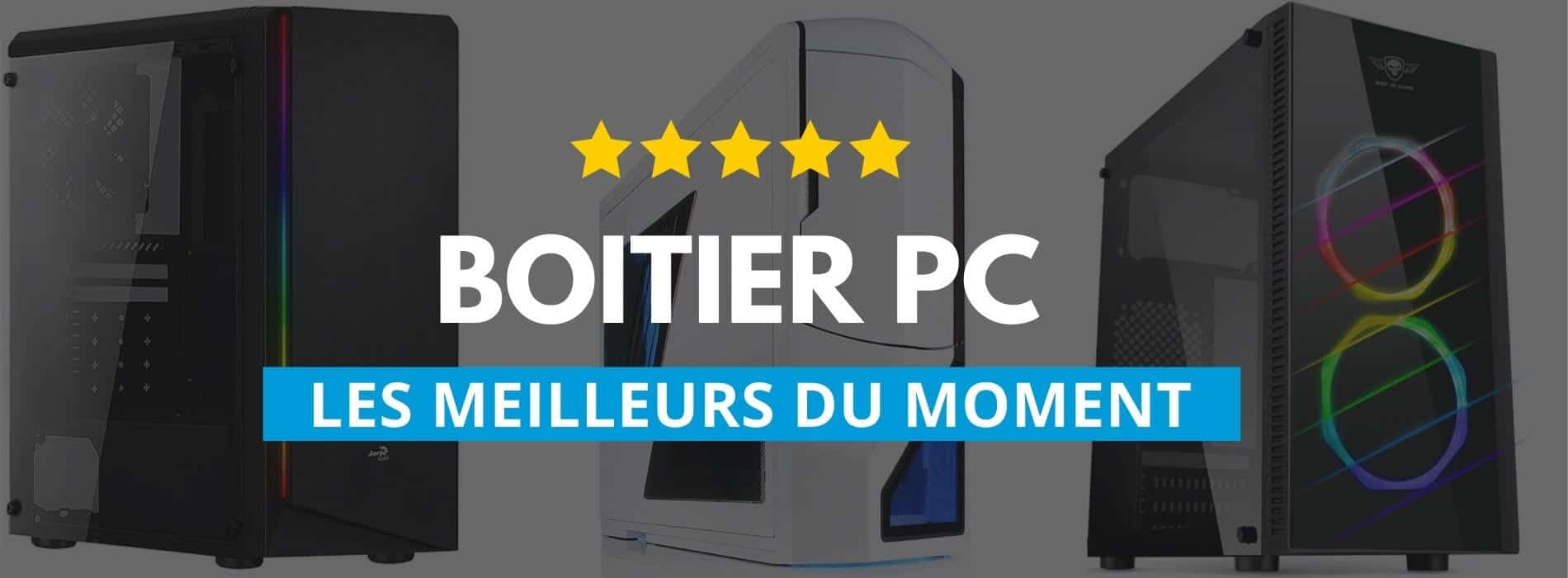KEDIERS Boitier PC Gamer ATX, 7 Ventilateurs, Moyen Tour Vide, Paroi en  Verre