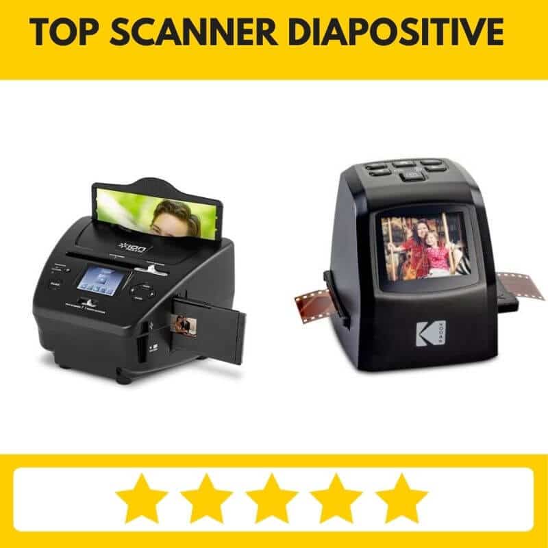 Scanner Diapositive Comparatif et guide d'achat 2020 - scanner