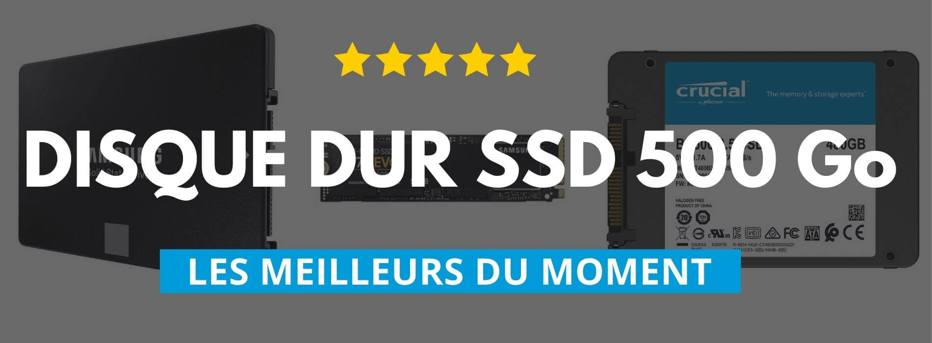 Western Digital - SSD interne WD Blue 500 Go 2,5 SATA III 6 Gbits/s - SSD  Interne - Rue du Commerce