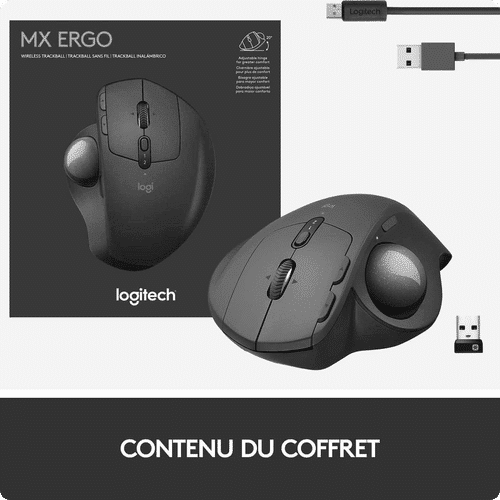 Quels sont les avantages ergonomiques d'un trackball par rapport à une souris traditionnelle ?